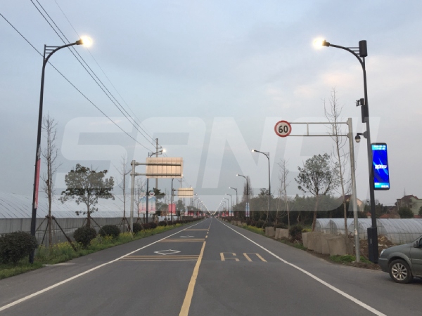 浙江大雲溫泉大道智慧路燈