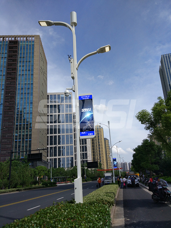新技術,智慧燈杆,創造節能環保,城市（shì）照明
