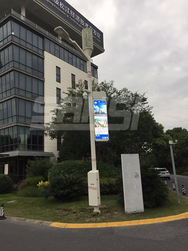 智慧燈杆,多杆合一,產品解決方案,助力城（chéng）市建設
